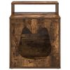 vidaXL Katzenhaus Ger&auml;ucherte Eiche 42,5 x 40 x 53,5 cm Holzwerkstoff
