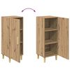 vidaXL Sideboard Artisan-Eiche 34,5 x 34 x 90 cm Holzwerkstoff