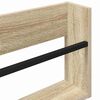 vidaXL Magazinregal Sonoma-Eiche 80 x 12 x 30 cm Holzwerkstoff