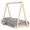 vidaXL Kinderbett 80x160 cm Massivholz Kiefer