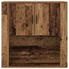 vidaXL Wandschrank mit Regal Altholz 80 x 33 x 80 cm Holzwerkstoff