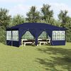 vidaXL Party-Zelt Blau 600 x 400 x 266 cm Polyethylen