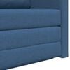 vidaXL Schlafsofa 110cm Blau Stoff