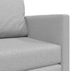 vidaXL Schlafsofa 110cm Wolkengrau Stoff