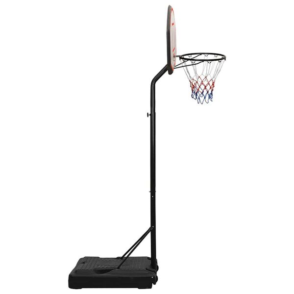 vidaXL Basketballst&auml;nder Schwarz 237-307 cm Polyethylen