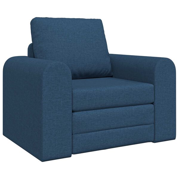 vidaXL Schlafsofa Blau 98 x 71 x 83 cm Stoff