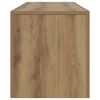 vidaXL TV-Schrank mit LED Artisan-Eiche 140x36,5x40 cm Holzwerkstoff