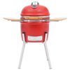 vidaXL Kamado-Grill und Smoker Keramik 33 cm