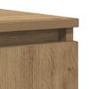 vidaXL Sideboard mit Schubladen Artisan-Eiche 100,5x35x76 cm