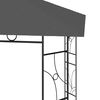 vidaXL Pavillon 4x3x2,7 m Anthrazit 160 g/m²