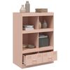 vidaXL Highboard Rosa 67x39x95 cm Stahl