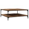 vidaXL Couchtisch Altholz 100 x 100 x 40 cm Holzwerkstoff