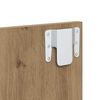 vidaXL Nachttisch 2 pcs Artisan-Eiche 50 x 32,5 x 80cm Holzwerkstoff