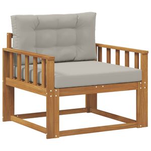 vidaXL Outdoor Mittelsofa Natur