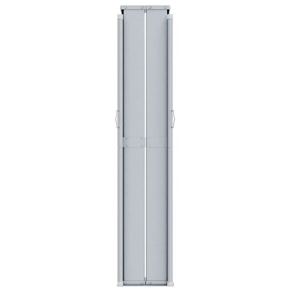 vidaXL Seitenmarkise Ausziehbar Blau 180x1000 cm