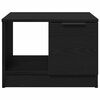 vidaXL Couchtisch Schwarze Eiche 50 x 50 x 36 cm Holzwerkstoff