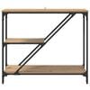 vidaXL Konsolentisch Artisan-Eiche 88,5 x 30 x 75 cm Holzwerkstoff