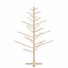 vidaXL Holz Weihnachtsbaum mit St&auml;nder Natur 150 cm Massivholz Kiefer