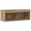 vidaXL TV-Schrankset Artisan-Eiche 80 x 30 x 30 cm Holzwerkstoff