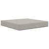 vidaXL Sofakissen f&uuml;r drau&szlig;en Grau 60 x 60 x 8 cm Polyester