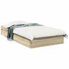 vidaXL Bettgestell mit Schubladen Sonoma-Eiche 100x200cm Holzwerkstoff