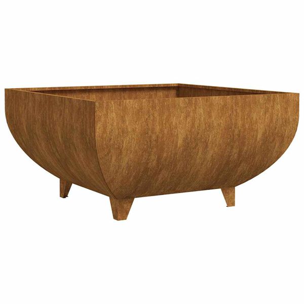 vidaXL Feuerstelle 80x80x42 cm Cortenstahl