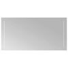 vidaXL LED-Badspiegel 80x40 cm