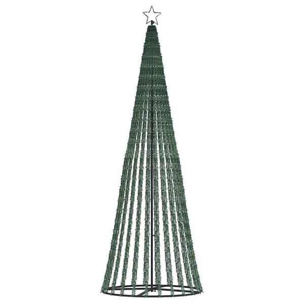 vidaXL LED Weihnachtsbaum 475 LEDs Mehrfarbig 247 cm