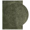 vidaXL Teppich HUARTE Kurzflor Weich und Waschbar Waldgr&uuml;n 140x200 cm