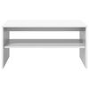vidaXL Couchtisch Wei&szlig; 80 x 50 x 40 cm Holzwerkstoff