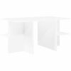 vidaXL Couchtisch Wei&szlig; 87 x 50 x 45 cm Holzwerkstoff