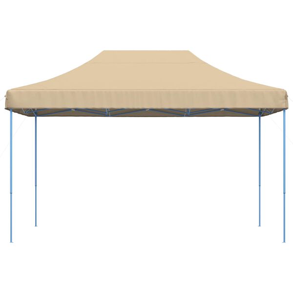 vidaXL Partyzelt Faltbar Pop-Up Beige 440x292x315 cm