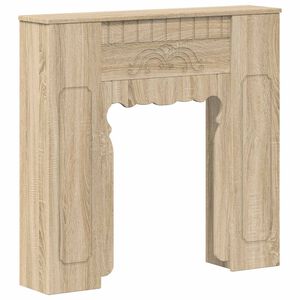 vidaXL Kaminumrandung Sonoma-Eiche 93 x 20 x 89 cm Holzwerkstoff