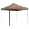 vidaXL Party-Zelt Braun 292 x 292 x 315 cm Oxford-Stoff