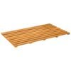 vidaXL Badematte Braun 80 x 48 x 2,5 cm Massivholz Akazie