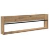 vidaXL Magazinregal 2 pcs Artisan-Eiche 100 x 12 x 30 cm Holzwerkstoff
