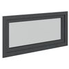 vidaXL Kellerfenster RISOR 120x60 cm Dreh Kipp DIN Links Anthrazit
