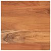 vidaXL Tischplatte 60x60x2,5 cm Quadratisch Massivholz Akazie