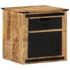 vidaXL Nachttisch 45x40x45 cm Massivholz Mango