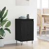 vidaXL Sideboard Schwarz Eichen-Optik 40 x 35 x 70 cm Holzwerkstoff
