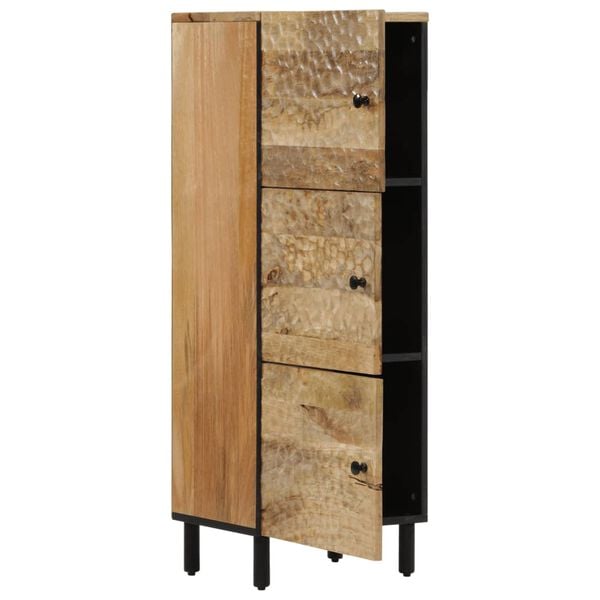 vidaXL Highboard 40x33x110 cm Massivholz Mango
