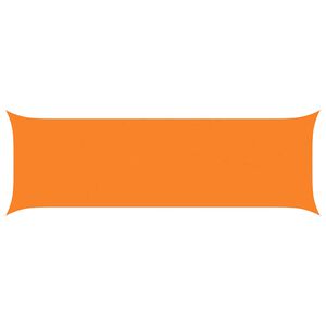 vidaXL Sonnensegel Orange 6 x 2 m 100 % Polyester Oxford