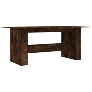 vidaXL Esstisch R&auml;uchereiche 180x90x76 cm Holzwerkstoff