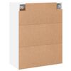 vidaXL Wandschrank Wei&szlig; 69,5x34x90 cm Holzwerkstoff