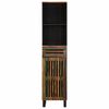 vidaXL Sideboard 38x34x160 cm Massivholz Akazie