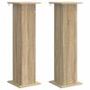 vidaXL Pflanzenst&auml;nder 2 pcs Sonoma-Eiche 30,5 x 30 x 100,5 cm