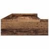 vidaXL Bettrahmen mit Kopfteil Altholz 80 x 200 cm Holzwerkstoff