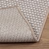 vidaXL Bereichsteppiche Rechtwinklig Creme und Taupe 280 x 200 cm