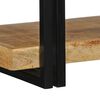 vidaXL Wandregal 70x33x35 cm Raues Massivholz Mango