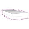 vidaXL Boxspringbettgestell Hellgrau 80x200 cm Samt